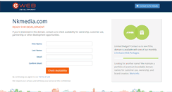 Desktop Screenshot of nkmedia.com